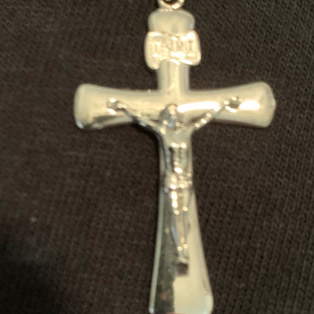 Crucifix. Sterling Silver. New!